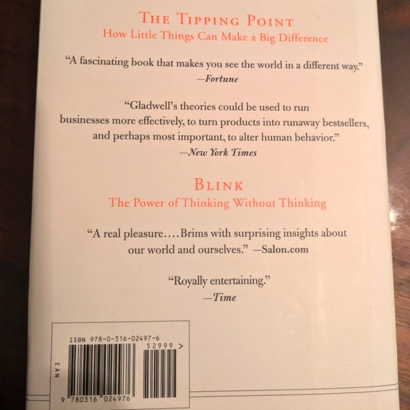 Hardcover Books - Outliers - Picture 3 of 4